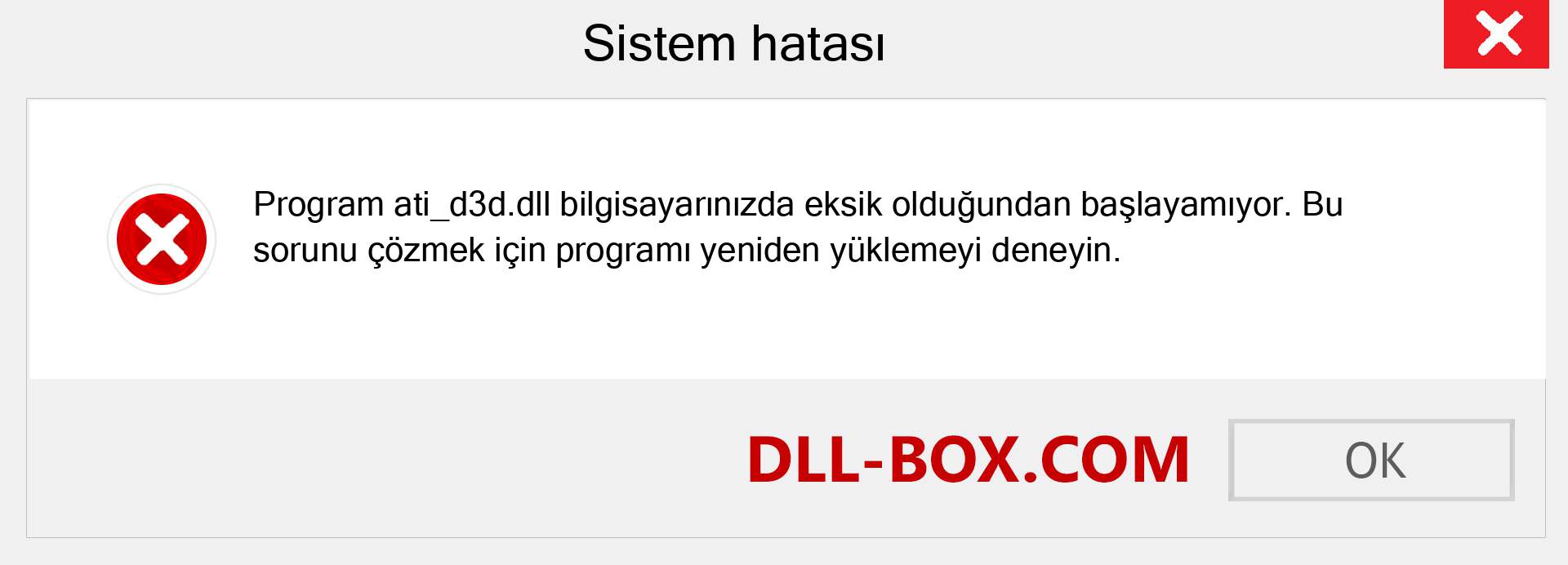 ati_d3d.dll dosyası eksik mi? Windows 7, 8, 10 için İndirin - Windows'ta ati_d3d dll Eksik Hatasını Düzeltin, fotoğraflar, resimler